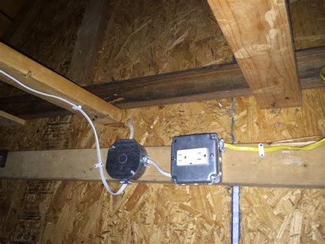 electrical junction box attic code|are junction boxes legal.